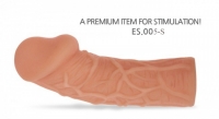 Стимулирующая насадка на пенис с венками KOKOS (размер S)