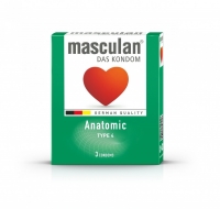 Анатомические презервативы Masculan Anatomic (3 шт)