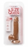 Реалистичный смуглый фаллос SIZE QUEEN 6&quot;