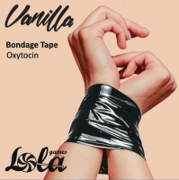 Черный бондадный скотч для тела Vanilla Oxytocin Black