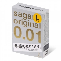 Презервативы Sagami Original 001 L-Size, полиуретан, 2 шт