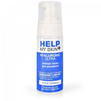 Воздушная пенка для умывания HELP MY SKIN HYALURONIC 150 мл