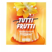 Оральный гель Tutti-Frutti со вкусом ванильного пудинга  (5 шт * 4 г)