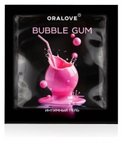 Съедобный оральный гель на водной основе Бабл гам 5*3г