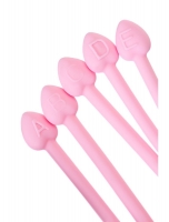 Набор вагинальных шариков Flovetta TULIPS, силикон, розовый