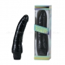 Виниловый черный фаллос VINYL P-SHAPE VIBRATOR