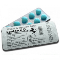 Cenforce D (Силденафил 100 мг, Дапоксетин 60 мг) лекарство повышения потенции (10 таб.)