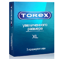 Презервативы Torex "Увеличенного размера", 3 шт.