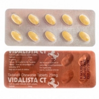 Vidalista CT (Тадалафил Chewable жевательный Vidalista CT) таблетки для разжевывания для увеличения потенции 10 таб. 20 мг
